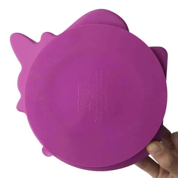  100% BPA бесплатно высокое качество силиконовая чаша для кормления
