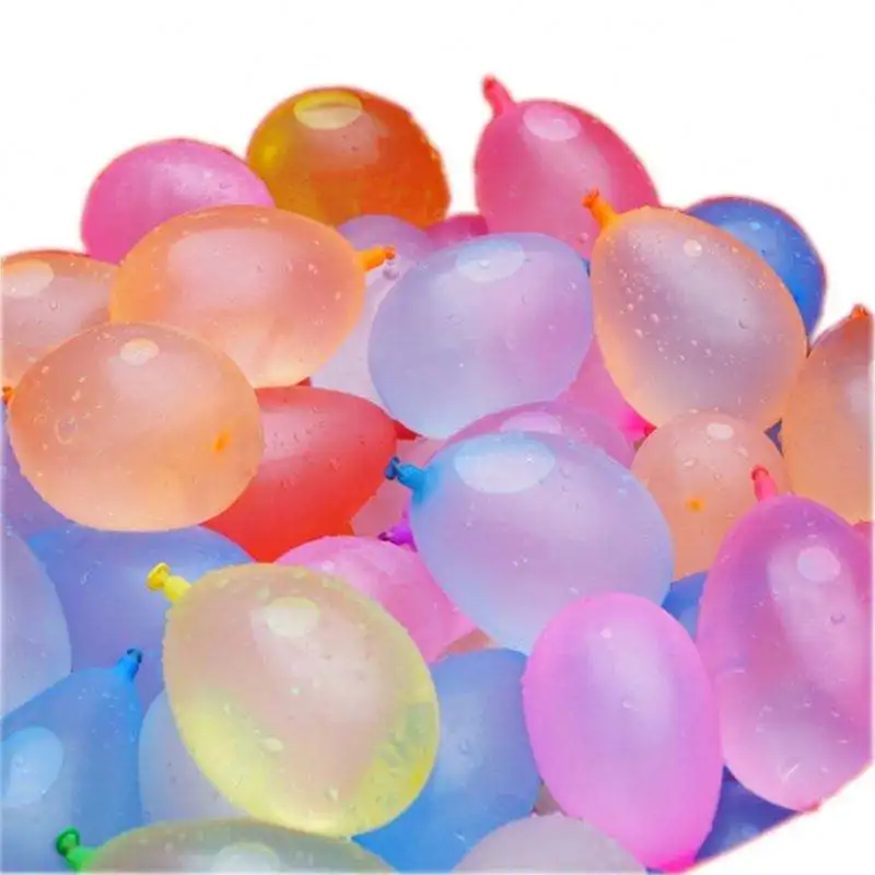 111pcs/Bunch Packing Out Door Games Latex Neon Magic Water Ballons Quick Fill Summer Toys Bomb Games Toy Party Water Balloons