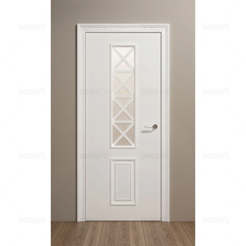 Manila Hot Sale Modern Style Customized Color Waterproof Soundproof Interior Plywood Door For Bedroom