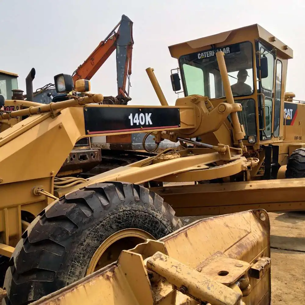 Cheap Used Cat 140K Motor Grader For Sale Japan Used Original Motor Grader