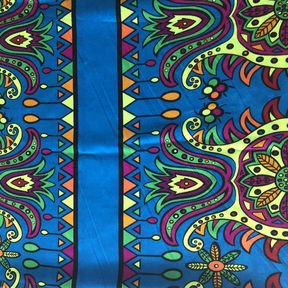 Оптовая продажа, фабричная акриловая печатная ткань для мусульман