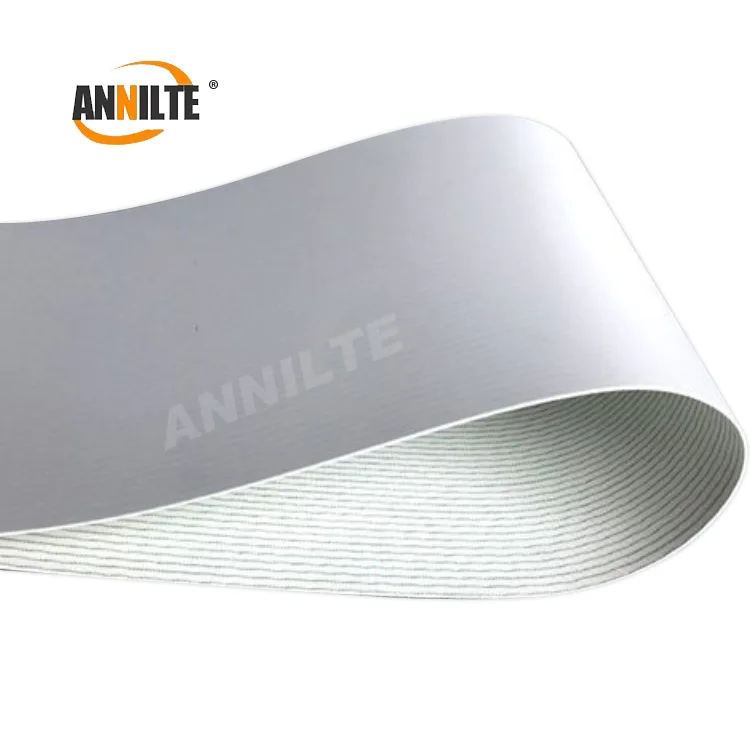 Annilte high-quality white PVC / PU flat conveyor belt manufacturer
