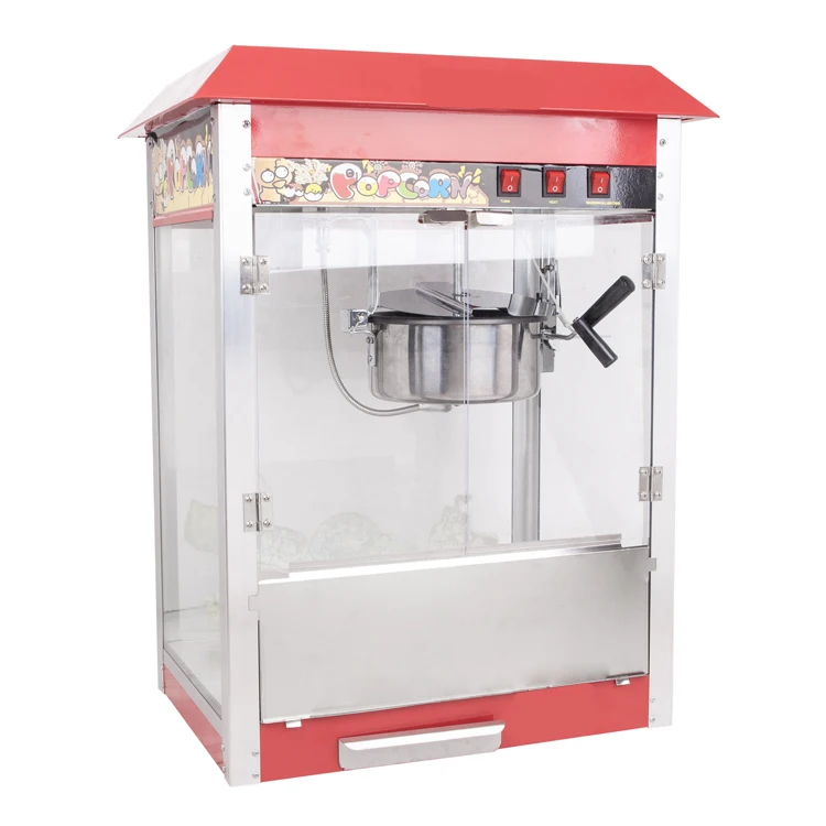 2022 China 8Oz Automatic Vending Commercial Popcorn Machine Popcorn Maker Machine Electric Popcorn Machine for restaurant