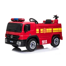 Low Price 12v Ride On Car Kids Electric Fire Truck For Sale In Europe Baby Trucks Car
