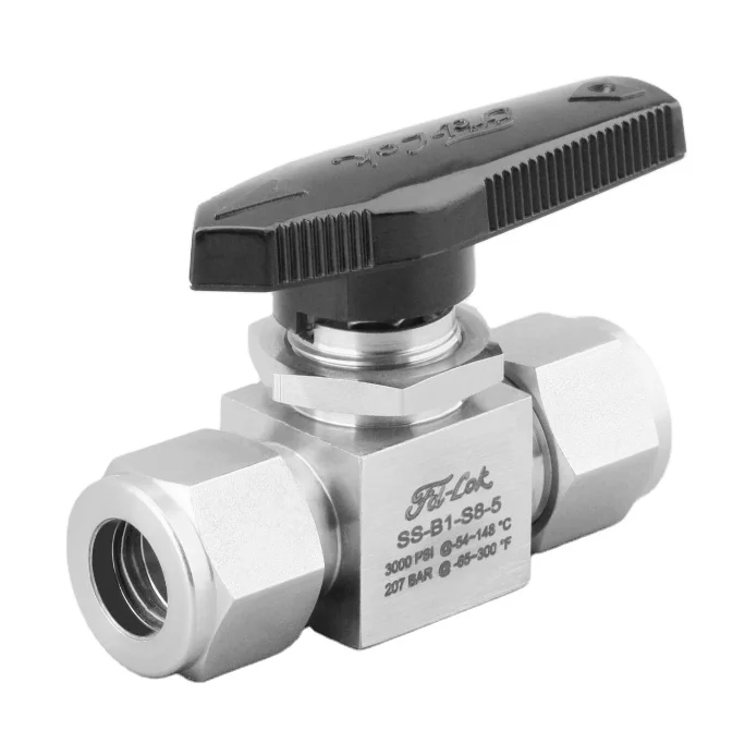 Шаровой кран из нержавеющей стали Swagelok, 3000 фунтов на квадратный дюйм