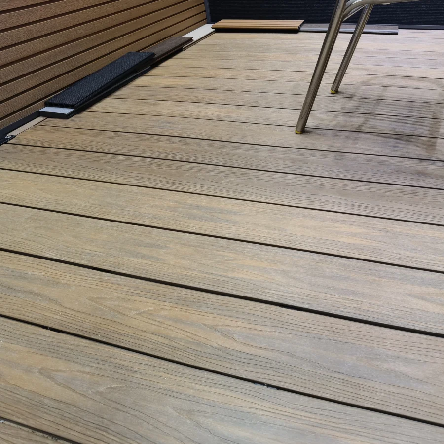 Производитель Kejie наружная коэкструзионная настила Everjade Wpc