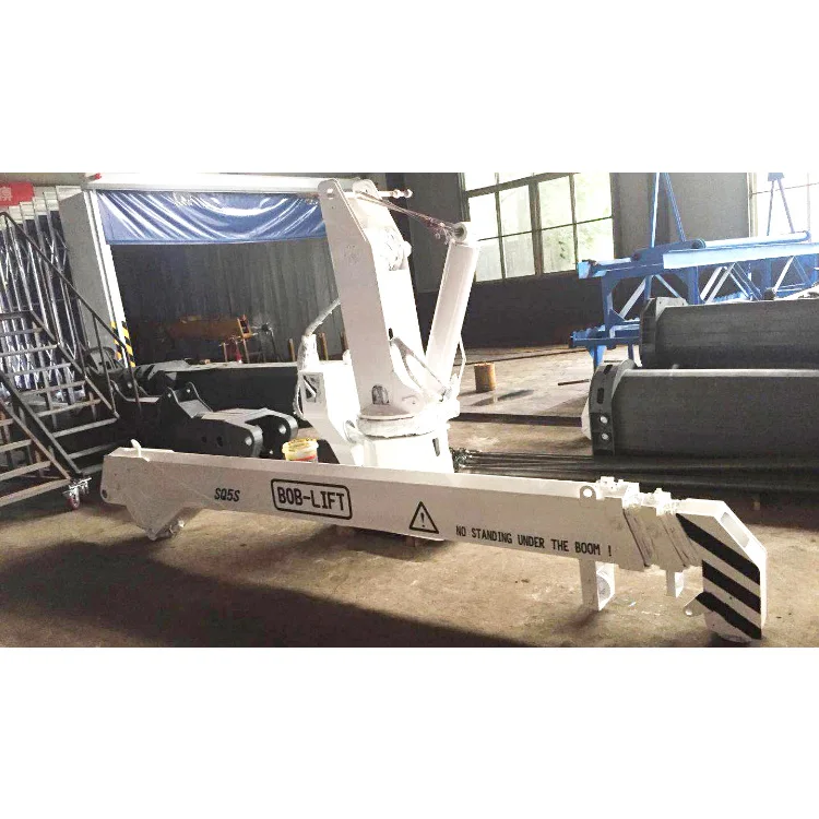 Bob-Lift Innovative 5 Ton Marine Telescopic Boom Marine Crane For Sale