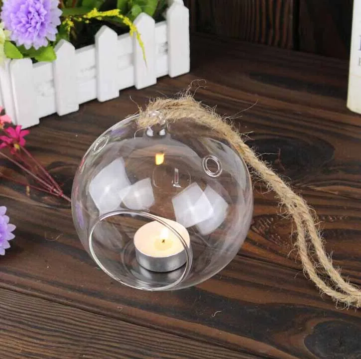 Orb Clear Glass Votive Tea Light Candle Holder MH-12803