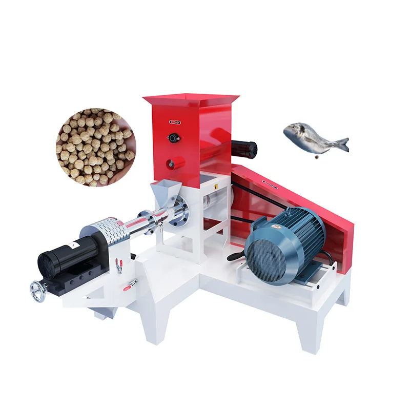 Машина для производства плавающих кормов рыб