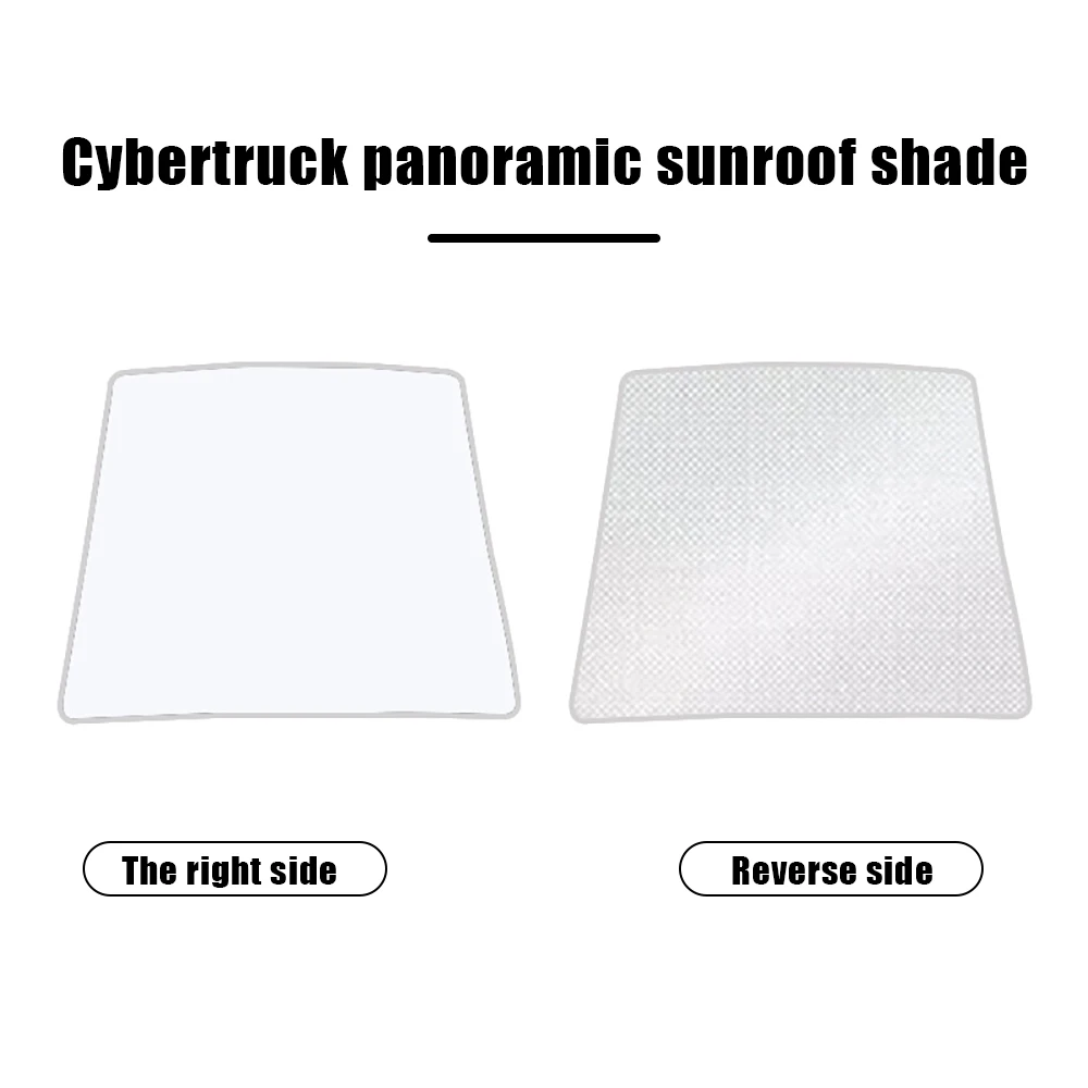 car sunroof automobile skylight sunshade for tesla cybertruck interior accessories