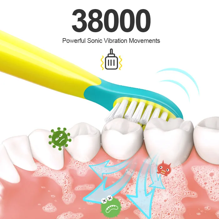 Bitvae BV 2001 оптовая продажа товаров лидер продаж Детская электрическая зубная щетка для детей