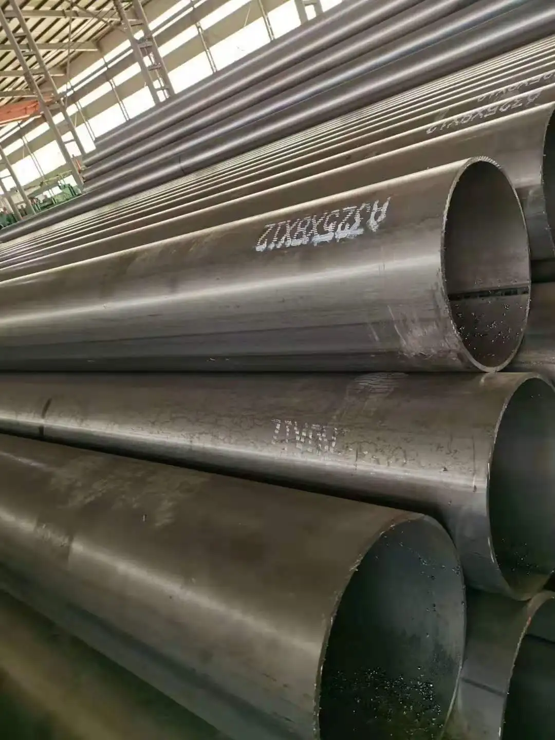 SSAW стальная труба API 5L ASTM A252/EN10219 AS1163