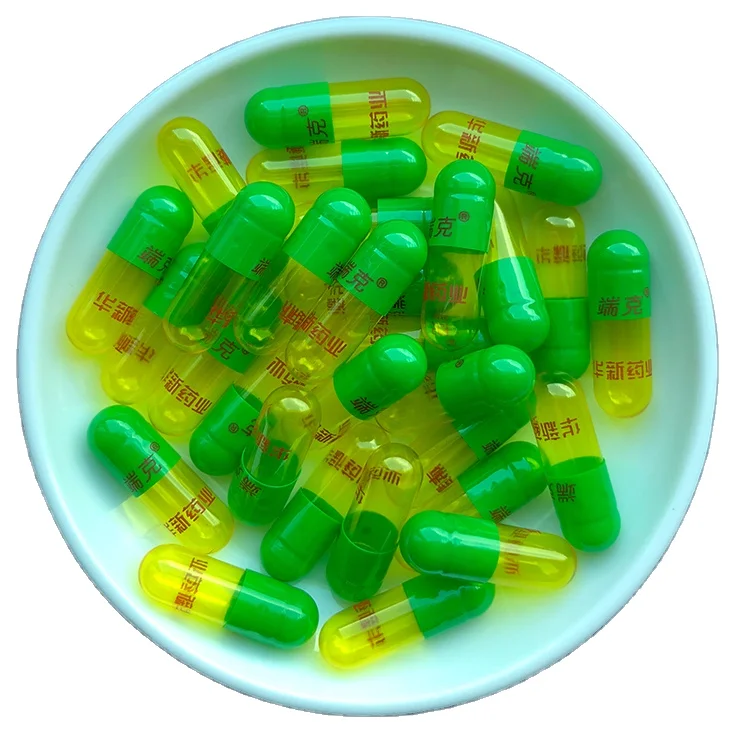 FDA registrated 00 0 Size Clear Transparent Empty Capsules Gelatin Capsule Shells