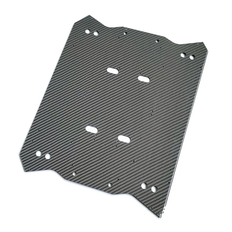 Custom 3K Twill Carbon Fiber Sheet CNC Processing Custom Laser Cutting Composite Carbon Fiber Products