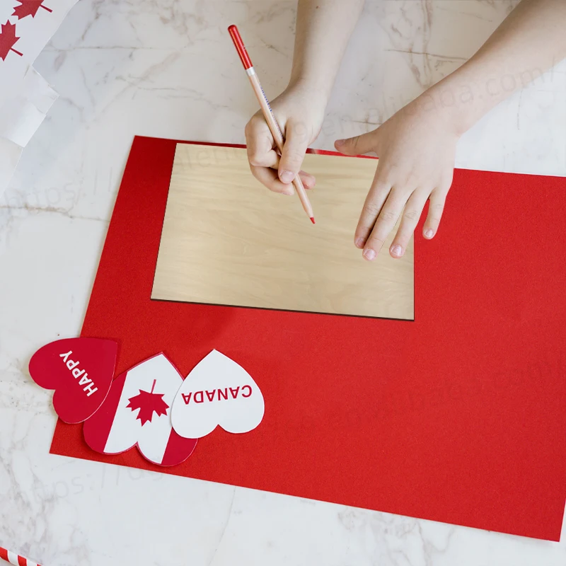 Tailai Unfinished wood rectangular thin plywood planks for crafts wood burning and CNC cutting wooden DIY decorations