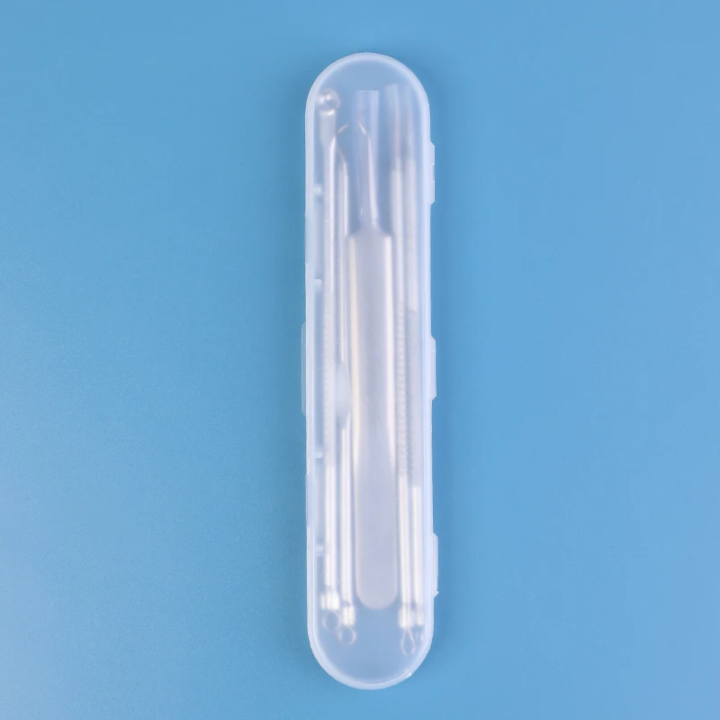 Professional beauty care tool stainless steel blackhead tweezers pimple popper extractor blackhead remover tool extractor