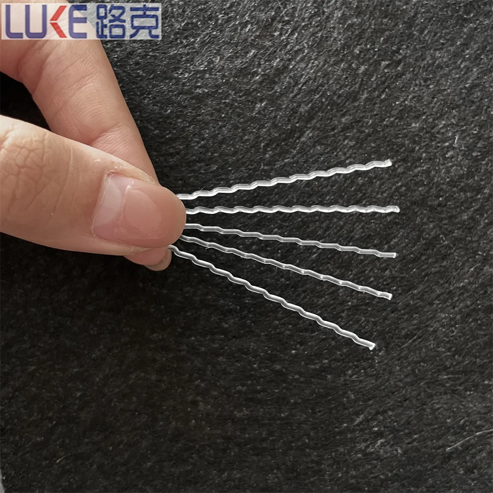 Polypropylene Synthetic Macro Fiber Structural Polymer Fibers