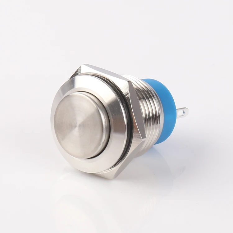 16mm Metal Piezo Switch Waterproof Ip68 Touch Switch Dot Led Illuminated Stainless Steel Momentary Push Button Switch