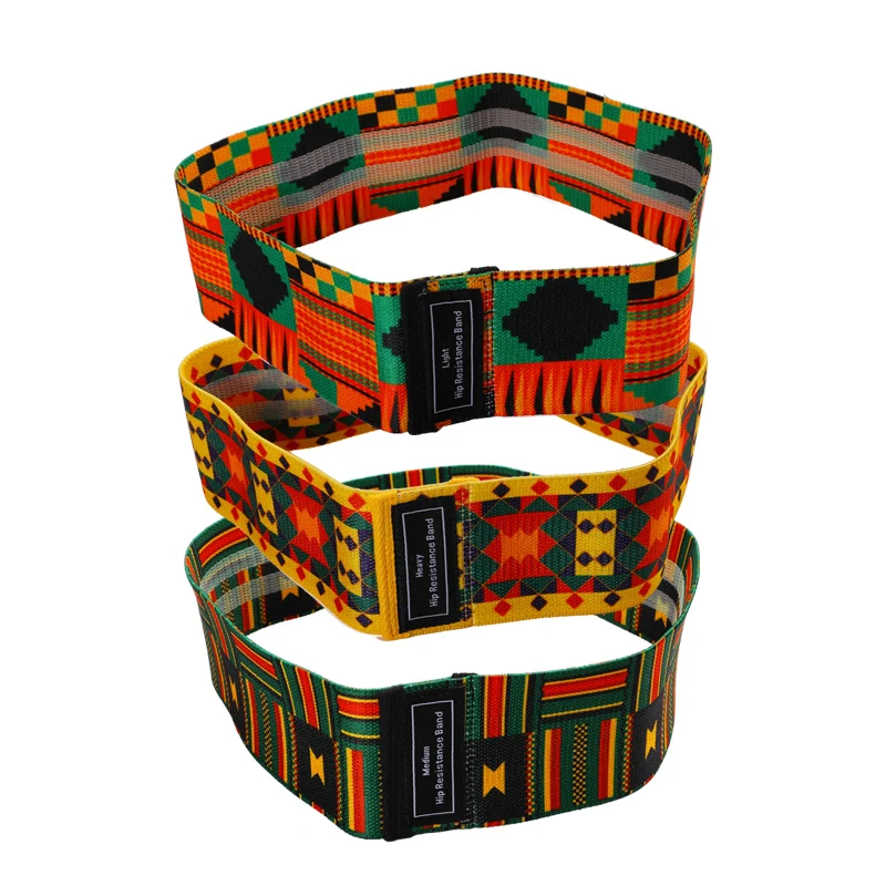 LS2012 фитнес-лента для ног с эластичной резинкой на заказ набор из ткани принтом Сетчатая Сумка тренировок набедренный круг ягодичная повязка