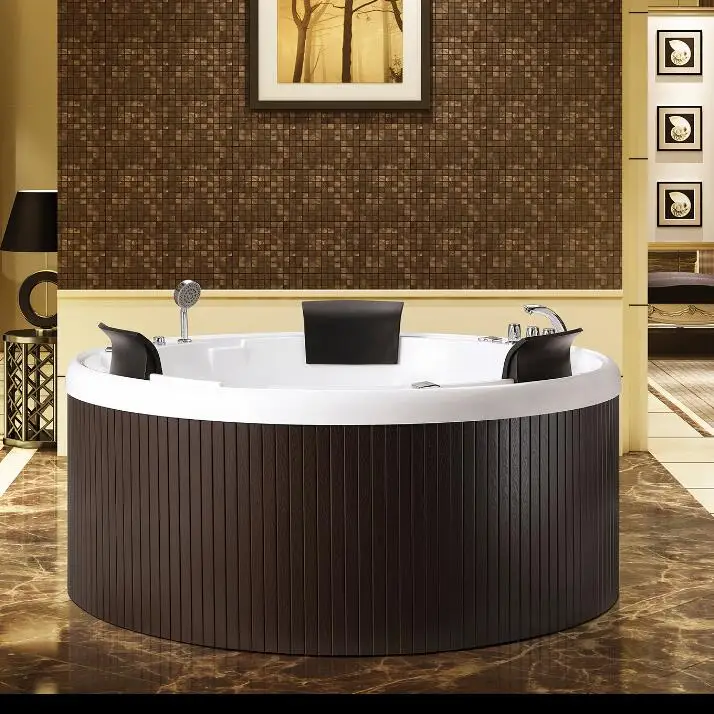 Drop in whirlpool bathtubs, big size build-in bathtub acrylic hydro therapy massage bath tub whirlpools