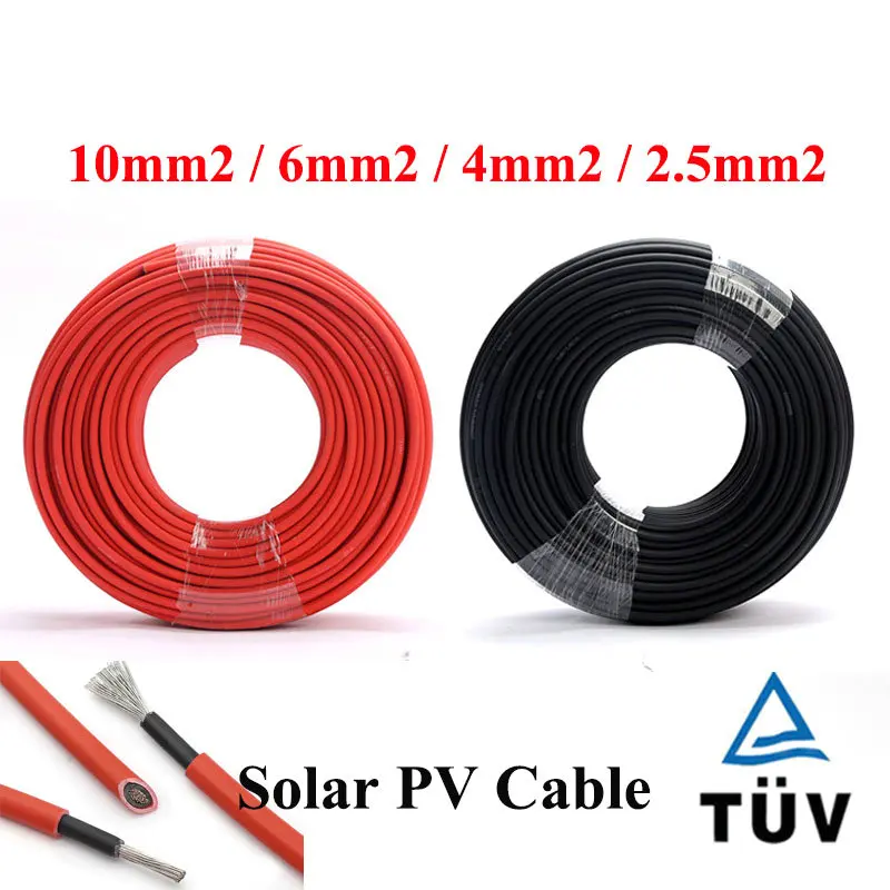 Factory direct sale long cycle life acceptable price cable solar 4mm customizable support OEM