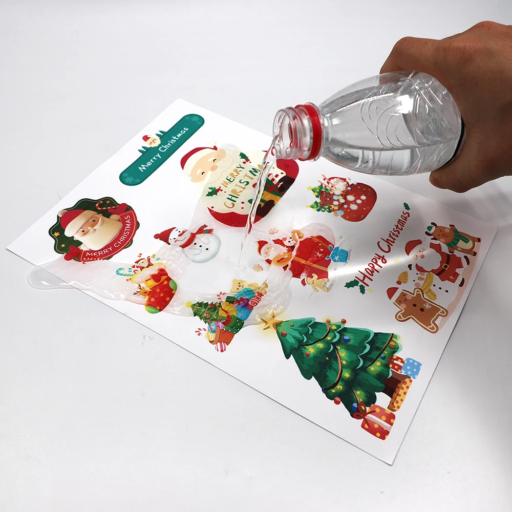 Inkjet Sticker Factory Stock Waterproof Printable A4 Sheet Glossy Vinyl Photo Sticker Paper For Inkjet Printer