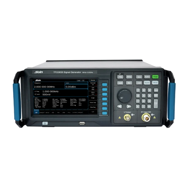 Tfg3836 3.6GHz rf signal source generator  with 0.01Hz high resolution