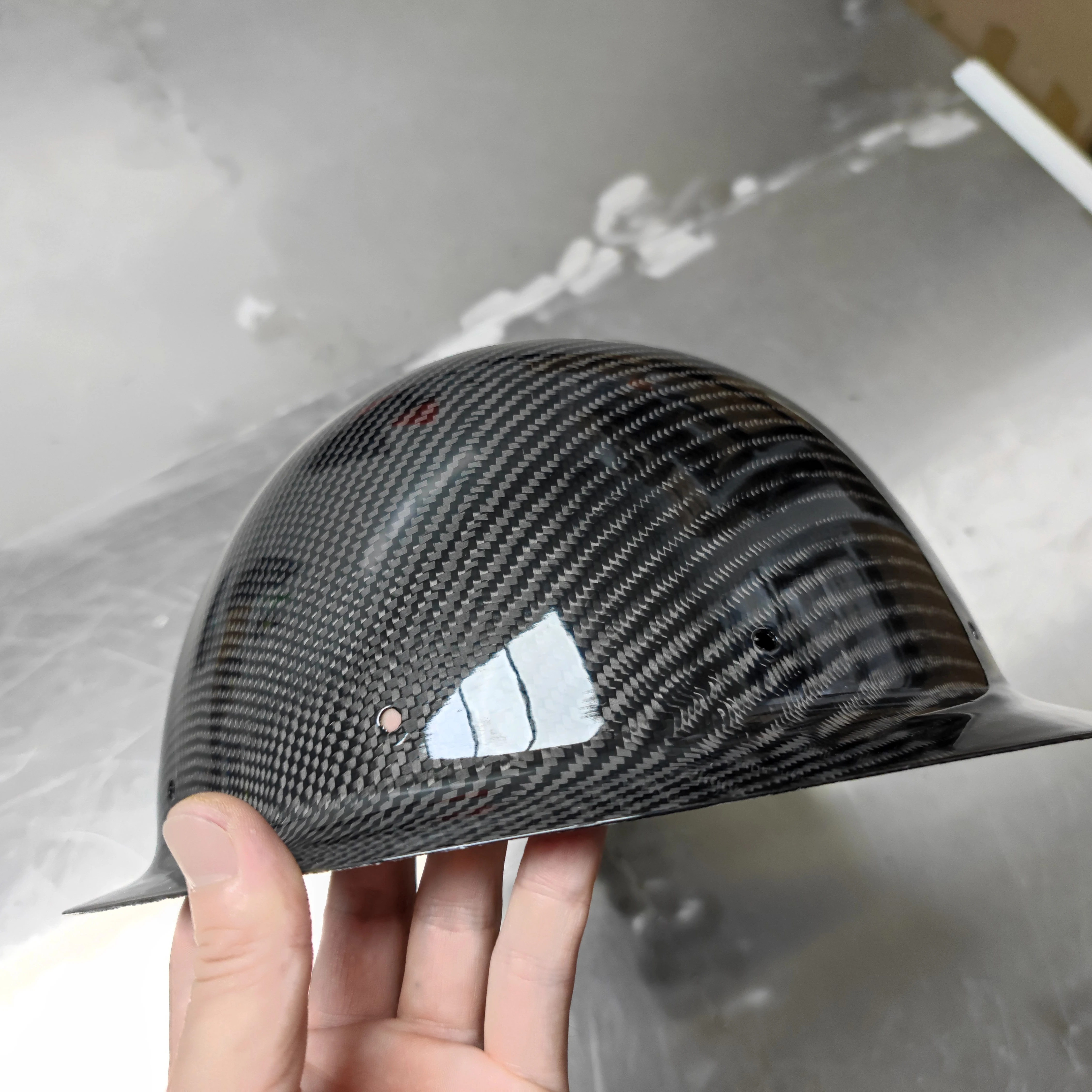 carbon fiber safety hat with great strength