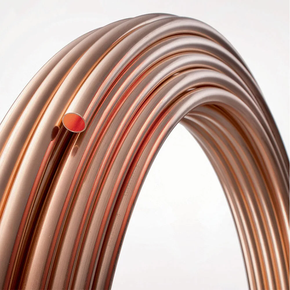  Copper Tube Coil 4x8 Red Sheet Plate Price99% Pure Grade T1 T2 T3 Pipe for Air