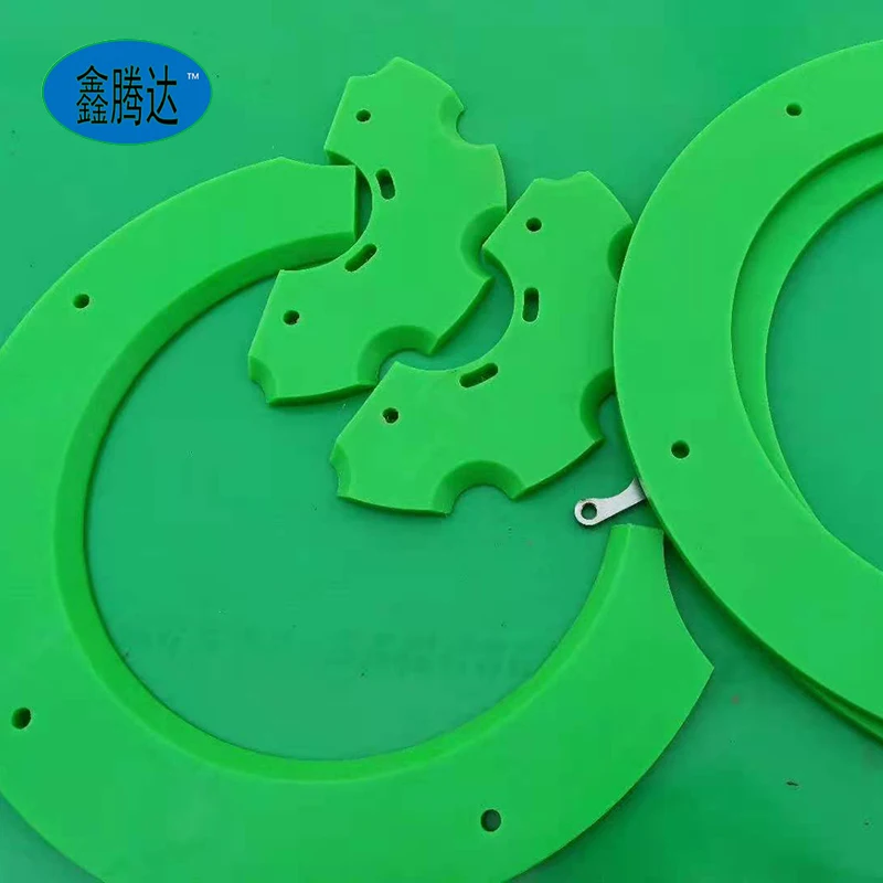 To figure custom polyethylene machining parts polyethylene injection parts engineering machinery processing profiled parts