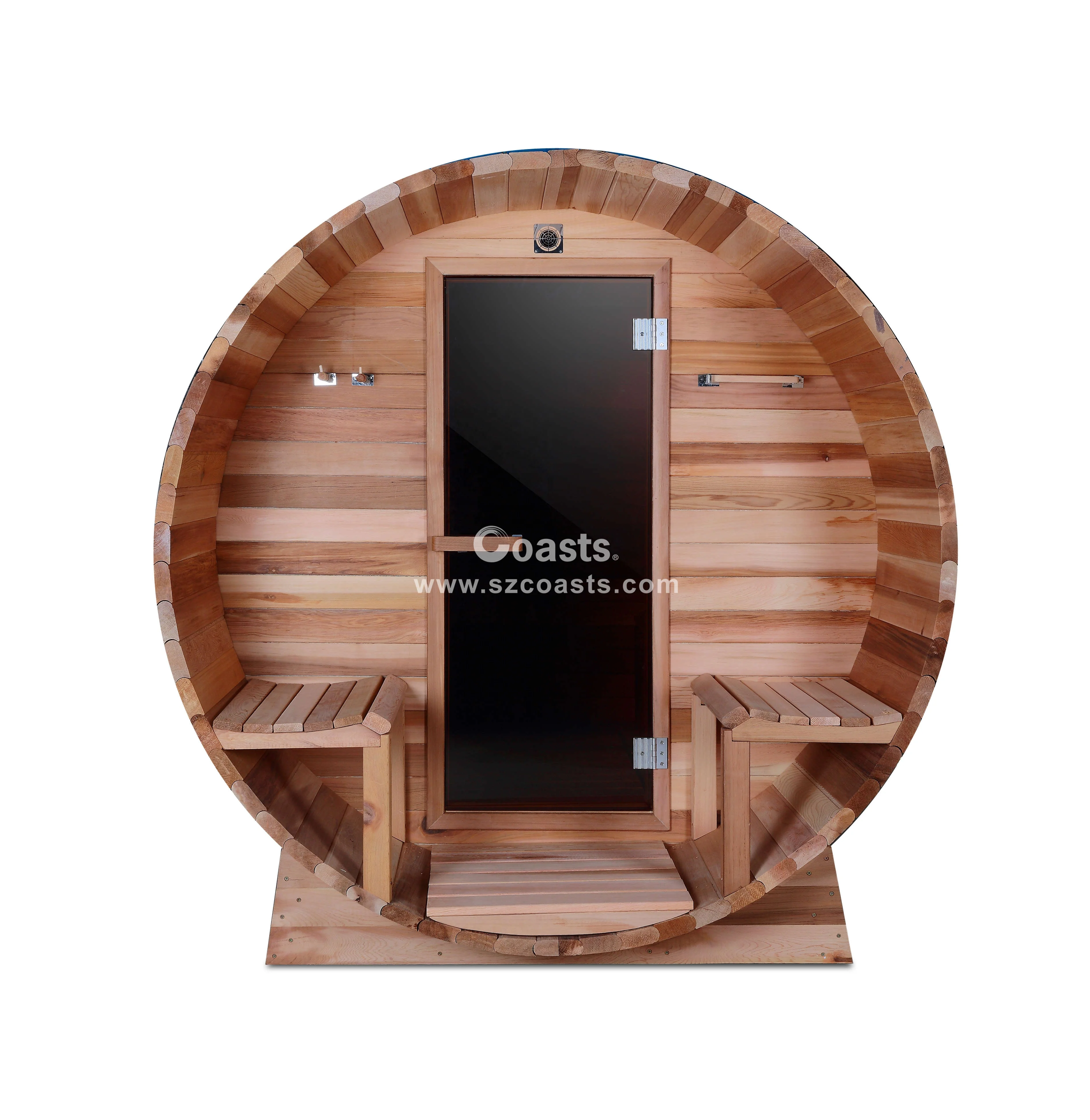 2018 Factory New Design Beat Selling Wooden Sauna Panoramic Barrel