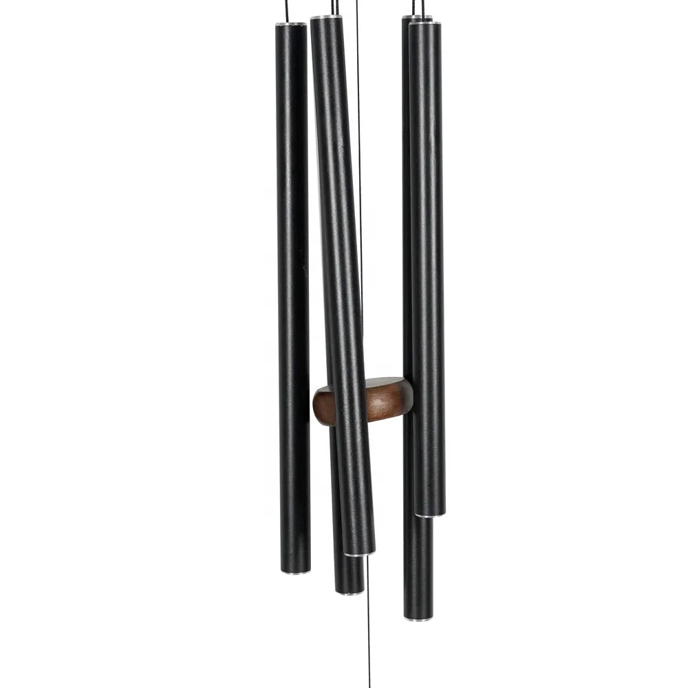 Wholesale Home Decoration 33 Inch Aluminum Tubes Wind chimes  five-tube wind chimes  Hanging Decor  Memorial Wind Chimes