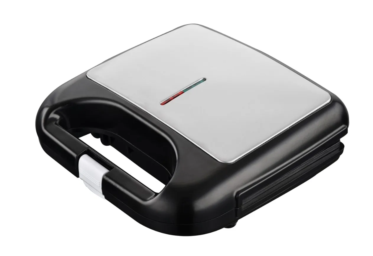 Лидер продаж, Электрический антипригарный гриль для жарки яиц и вафель на 2 ломтика, устройство для приготовления сэндвичей на завтрак