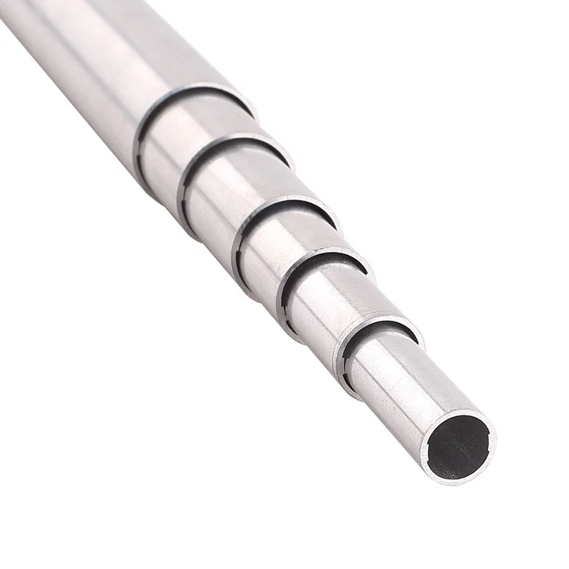 Manufacturer Customized Adjustable Telescopic Aluminium Water Fed or Traditional Window Cleaning Pole