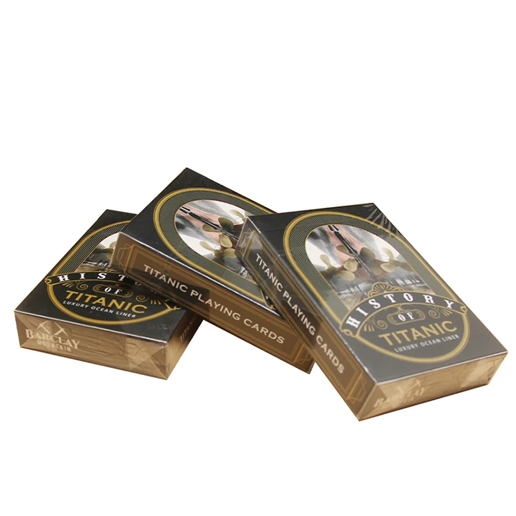 Wholesale Custom Design Paper Playing Cards Poker PVC Plastic Poker Cards Playing Card With Your Own Logo Design