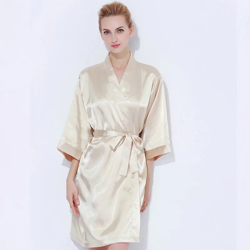 802 Custom Satin Sleep Wear 100% Pure Silk Pyjamas Women Silk Pajamas With Long Sleeves And Long Pants