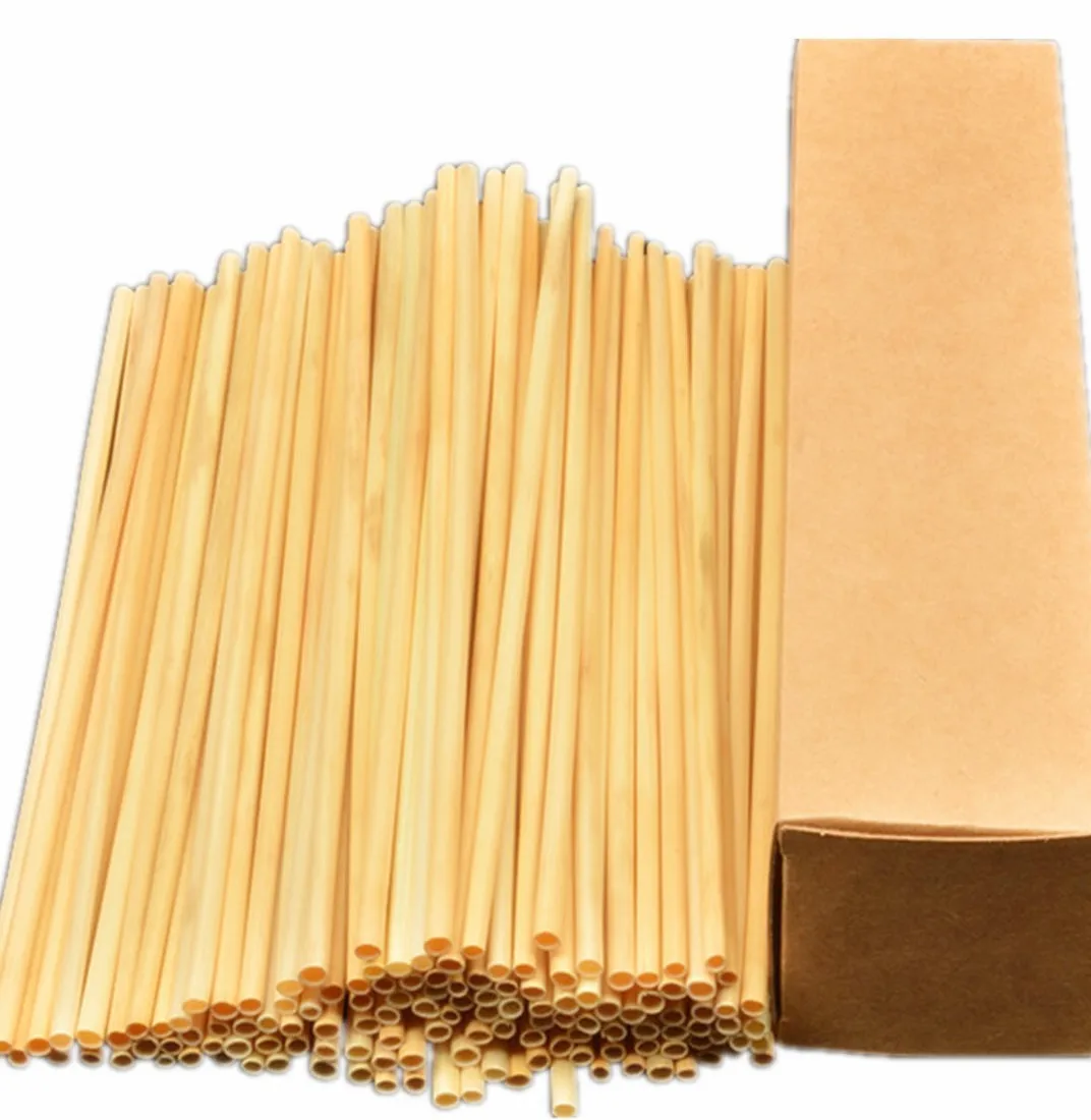 Biodegradable drinking straw eco friendly wheat straw