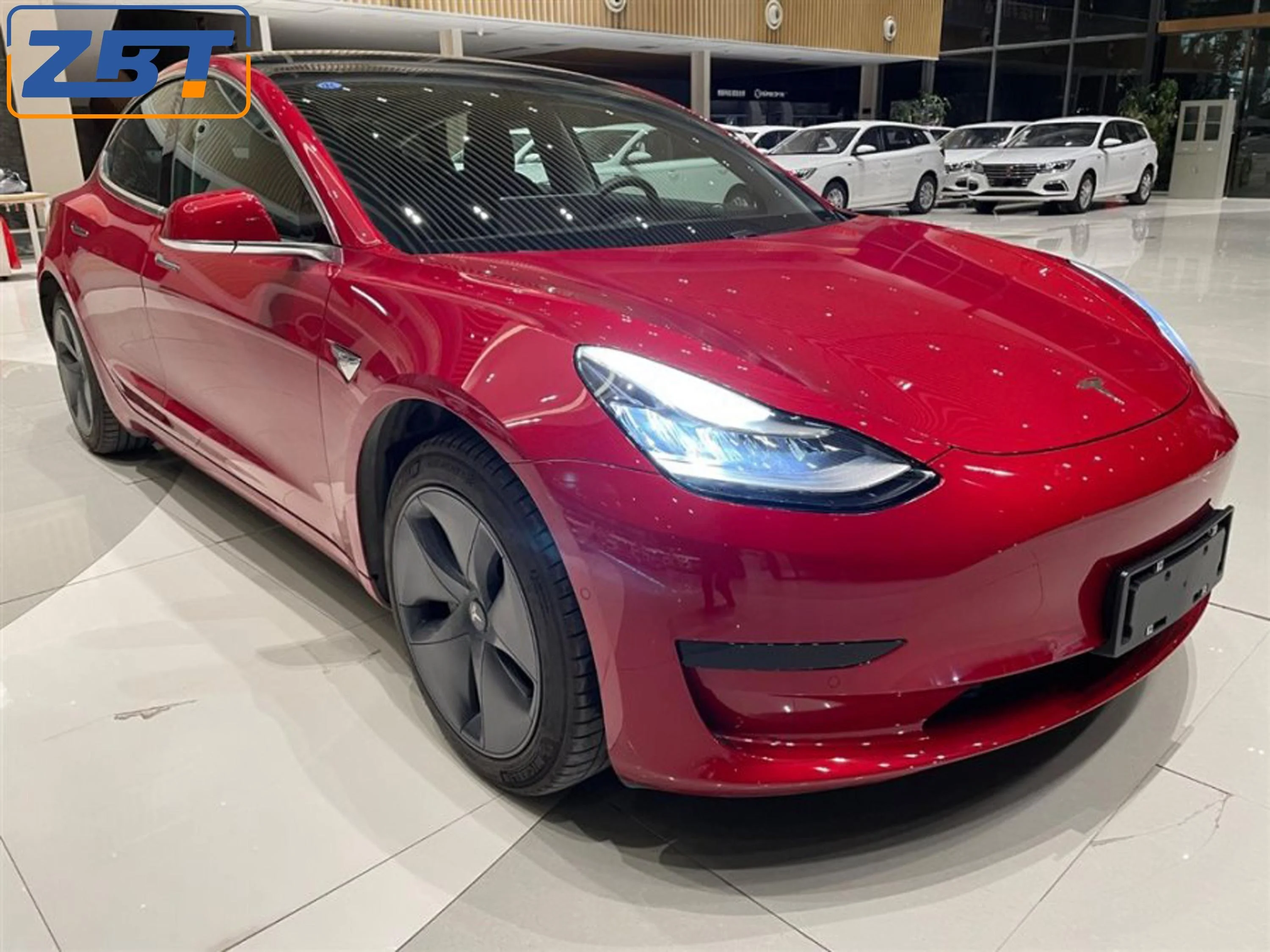  Довольно используемый китайский комплект электрический автомобиль на 4 места новый белый цвет 4WD седан tesla Модель 3 горячая