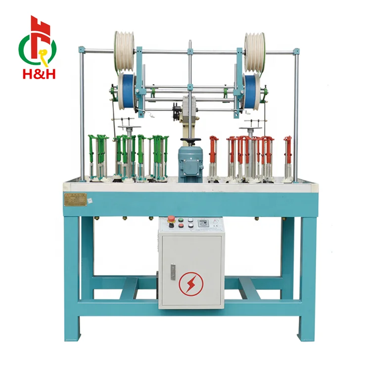 Factory Wholesale Strong Stretch Elastic Bungee Cord Braided Round Rubber Elastic Rope Braiding Machine