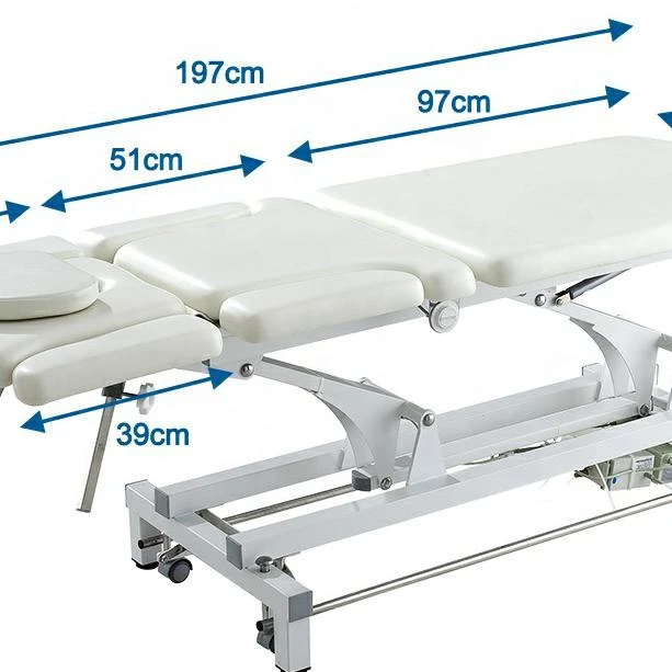 New design Hospital Physical Therapy Equipment for stroke patient rehabilitation folding Portable Chiropractic Treatment Table