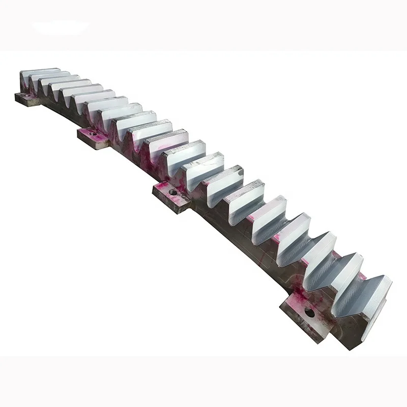
manufacturer heavy duty large gear rack for transmission equipment 