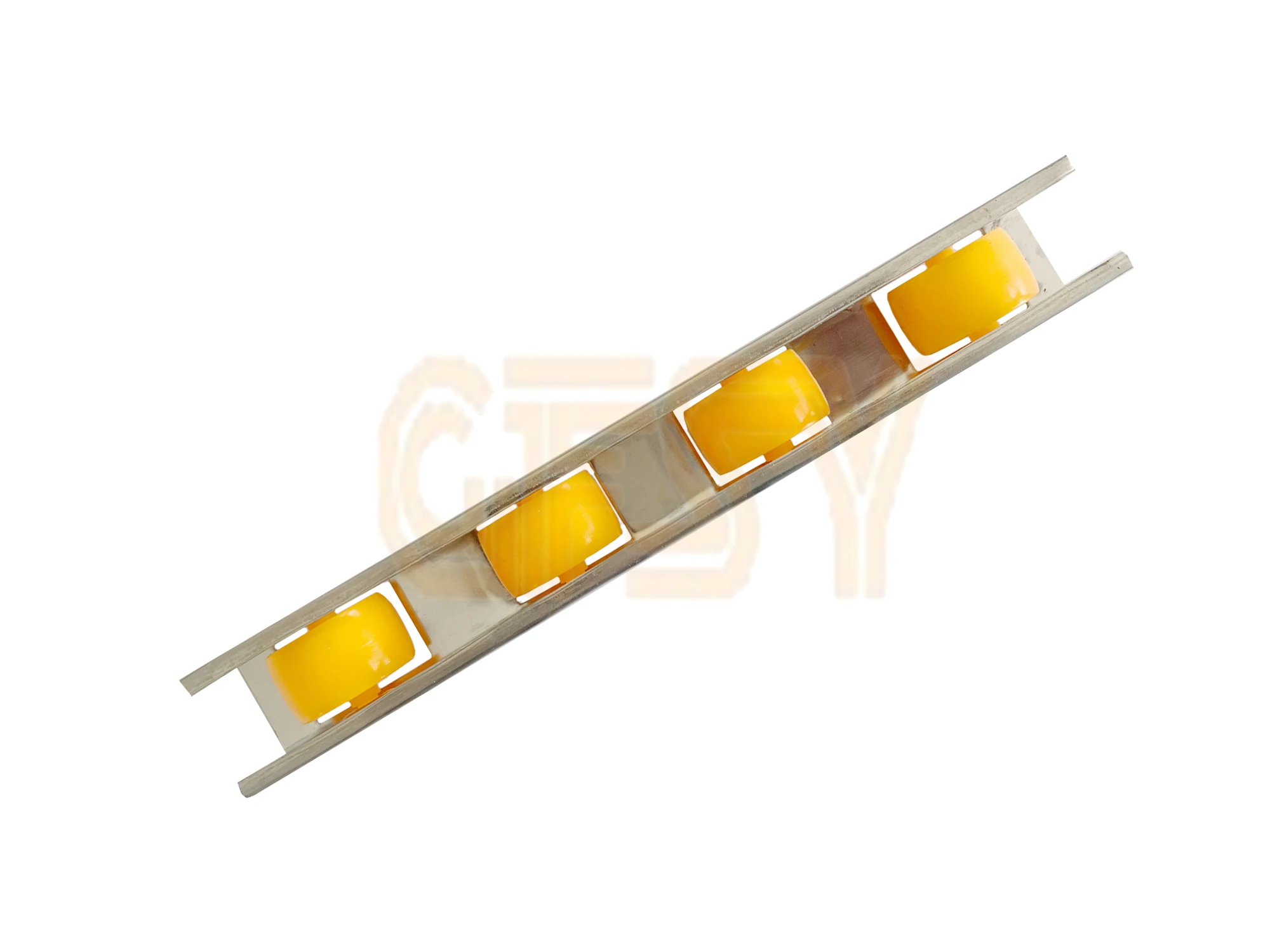 stainless steel frame type plastic roller skate wheel conveyor, roller track, wheel track for warehouse