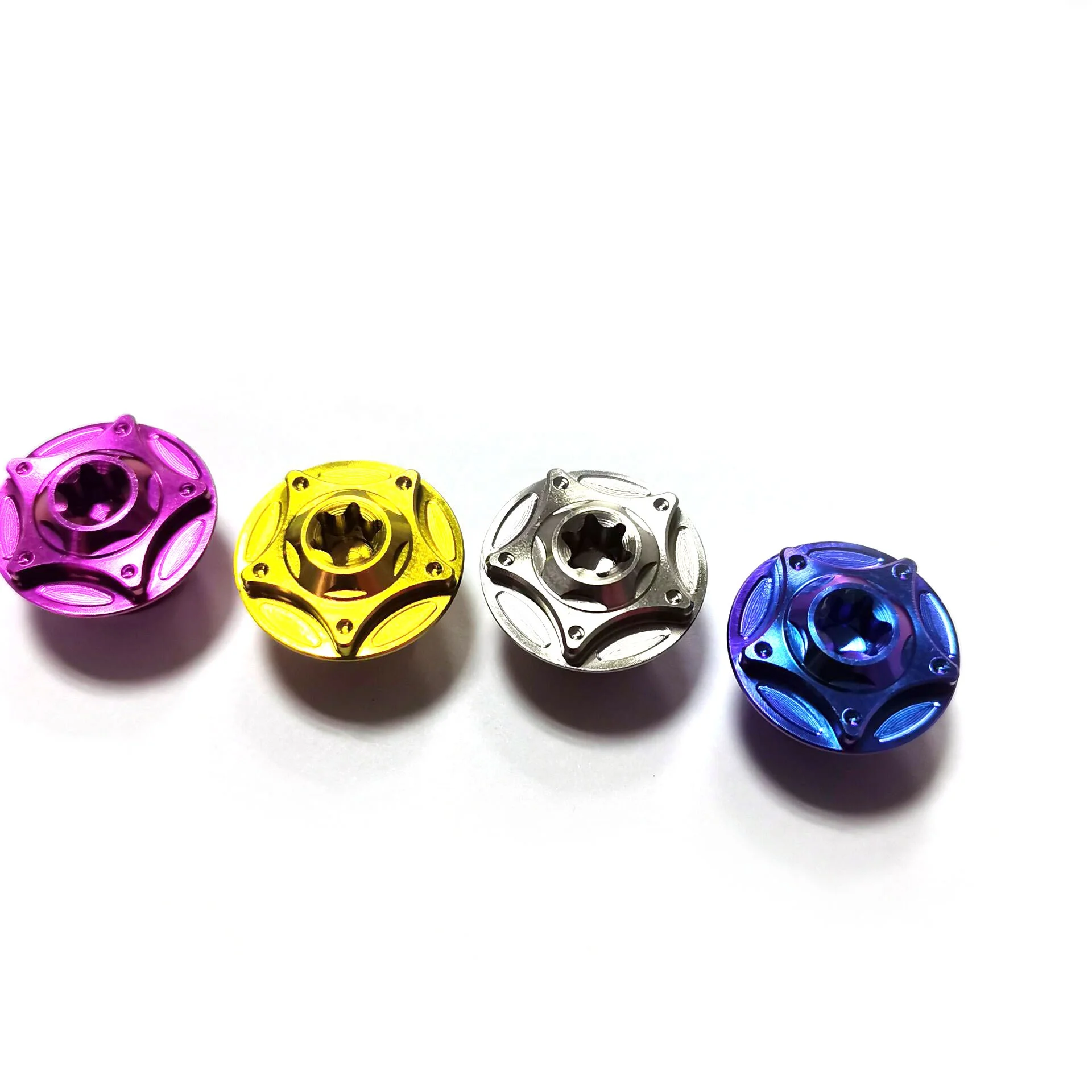 TITST M14x1.5 mm Motorcycle Accessories Engine Cover Hole Screw Engine Plug Titanium Screws