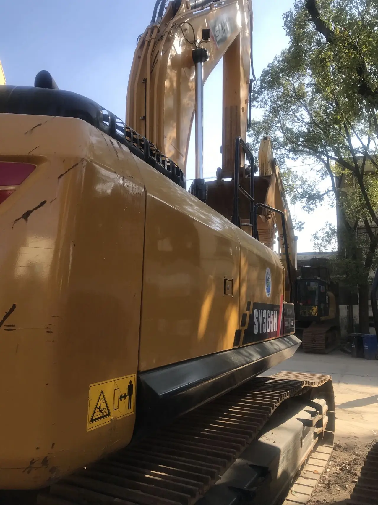 hot sell major construction used second hand machinery excavator Sanyy-365 with high engine power and low price