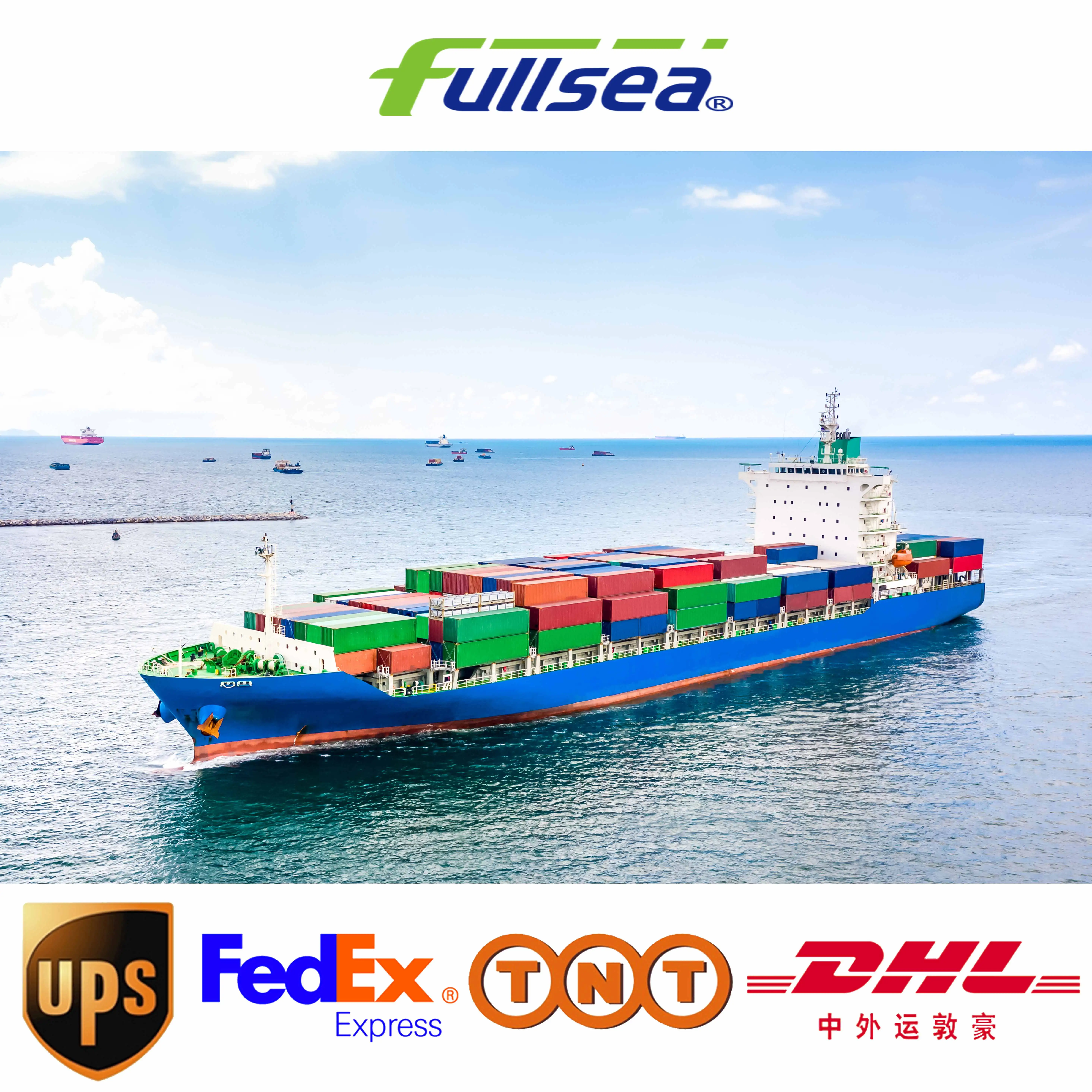 China Shipping Agent Cargo Ship Door to Door Shipping Fast Sealine Sea Shipping from China to USA