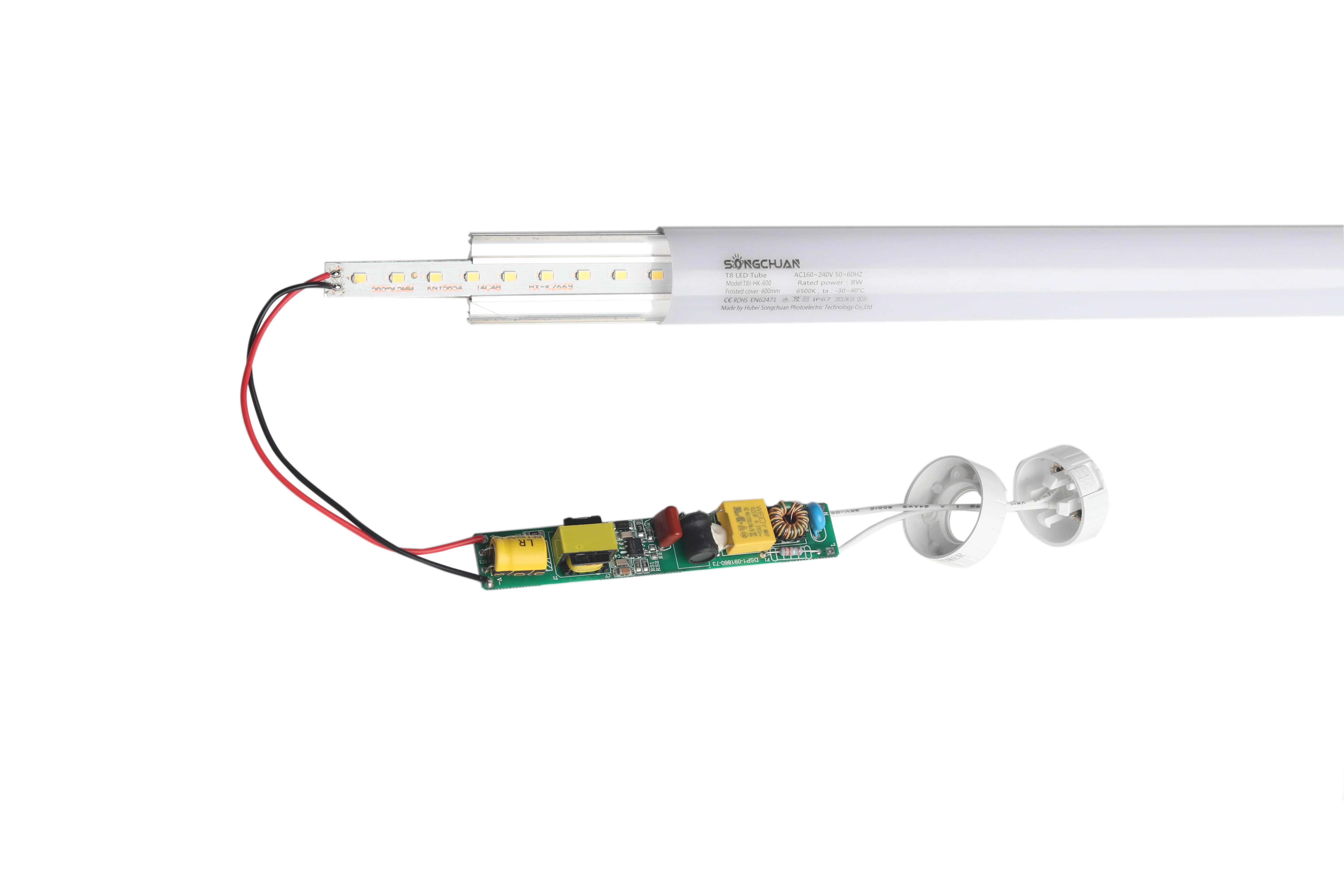 OEM ODM Ip65 Refrigeration Cold Storage Room 15w Waterproof Freezer Lighting Tube Light