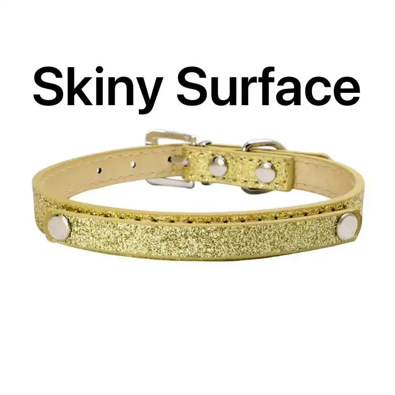 Crocodile Shining Diy Name Personalized Dog Collar with Slide Letter Name Brand Dog Pet Letters DIY Luxury Leather Dog Collar