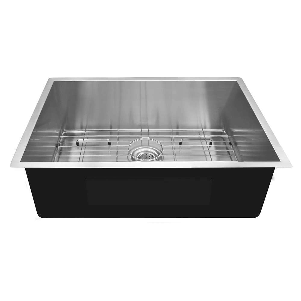 Кухонная раковина ручной работы из нержавеющей стали Aquacubic cUPC UPC