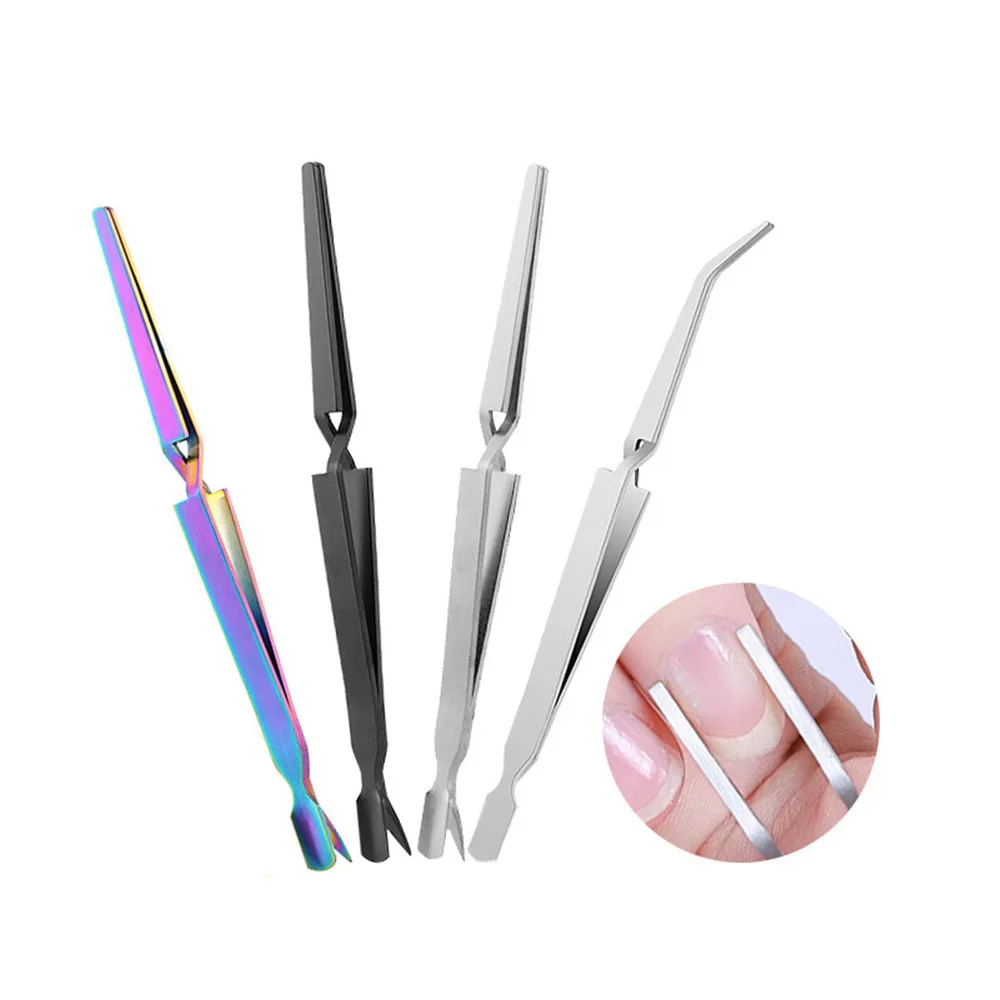 Curve Pincher Pinching Tool Clamp Shaping Tweezers Nails Extension Clips Multi Function Tool Nail Art Tweezers