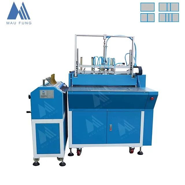 Hard Cover Making Machine / MF-SCM500A2 Semi-automatic Hardcover Book Case Making Machine, Double Stations Case Making Machine